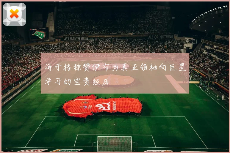 海于格称赞伊布为真正领袖向巨星学习的宝贵经历